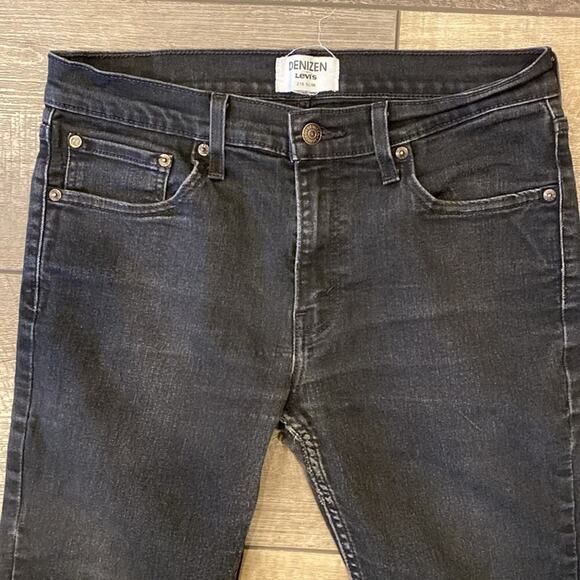 Denizen from Levi's Men's 216 Slim Fit Jeans Black Size 32x32 - Picture 4 of 10